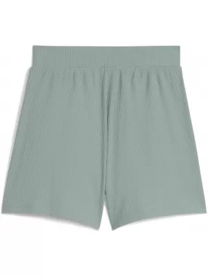 Ženske kratke hlače PUMA ESS ELEVATED SHORTS 685026_30 ZELENA LUNA