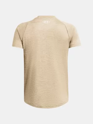 Fantovska majica s kratkimi rokavi UNDER ARMOUR TECH 2.0 SS 1363284-301 RJAVA