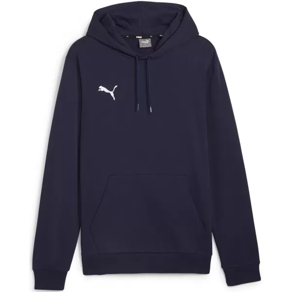  Moška jopica PUMA TEAMGOAL CASUALS HOODY 658618_06 PUMA NAVY/PUMA WHITE 