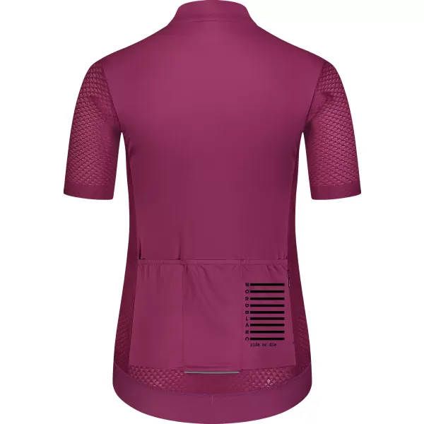  Ženski kolesarski dres NORDBLANC MILE NBSLF8216 VIJOLIČNA 