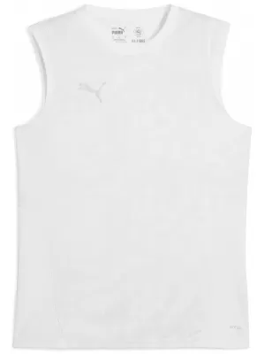 Moški dres PUMA TEAMCUP TRAINING SL JERSEY 659168_04 PUMA WHITE/PUMA SILVER