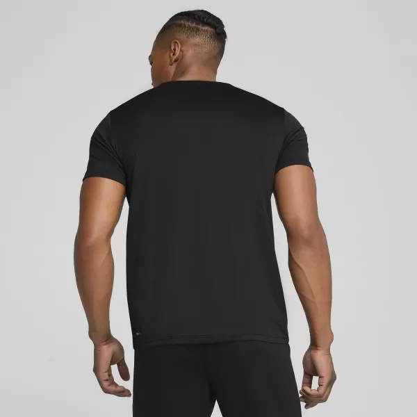  Srajca PUMA M TAD ESS SOLID CAT TEE CF 525921_01 PUMA ČRNA 