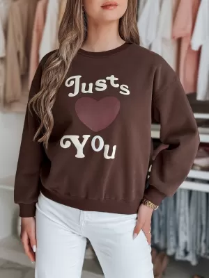 Damske trenirke DSTREET JUST LOVE YOU BY1477 KARAMELA