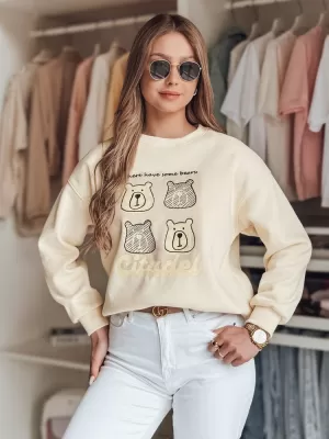 Damske trenirke DSTREET MISOBEARS BY1435 BELA