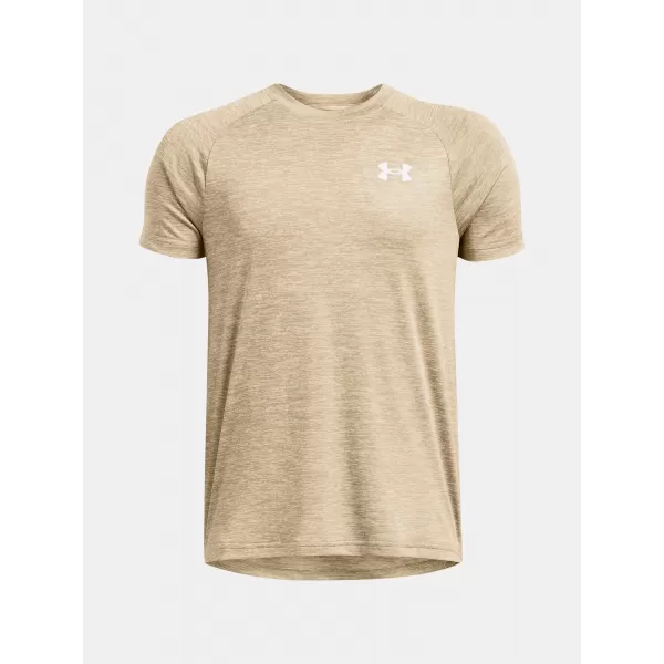  Fantovska majica s kratkimi rokavi UNDER ARMOUR TECH 2.0 SS 1363284-301 RJAVA 