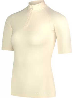 Ženska majica s kratkimi rokavi NORDBLANC PEBBLE NBSLF8092 BEŽ