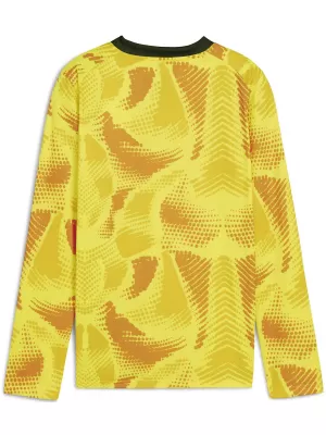 Otroški dres PUMA TEAMTARGET GK LS JERSEY JR 706521_23 FLURO YELLOW PES / FLURO RUMENI PES /PUMA ČRNA