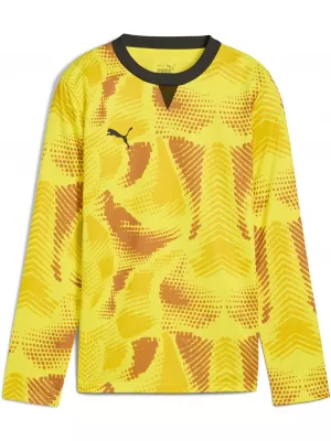 Otroški dres PUMA TEAMTARGET GK LS JERSEY JR 706521_23 FLURO YELLOW PES / FLURO RUMENI PES /PUMA ČRNA