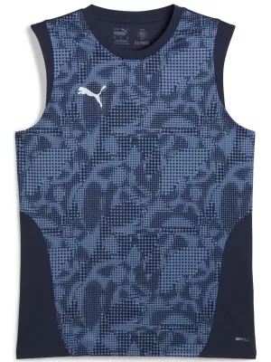 Moški dres PUMA TEAMCUP TRAINING SL JERSEY 659168_06 PUMA NAVY/PUMA SILVER