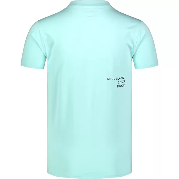  Moška majica s kratkimi rokavi NORBLANC NBSMT8153 SVETLO MODRA Nordblanc 