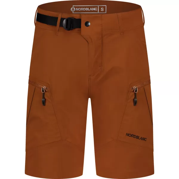  Moške kratke hlače za prosti čas NORBLANC PRECIPICE NBSPM8192 BROWN Nordblanc 