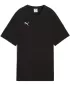 Srajca PUMA TEAMEVOSTRIPE TEE WMN 659959_03 PUMA ČRNA/PUMA SREBRO