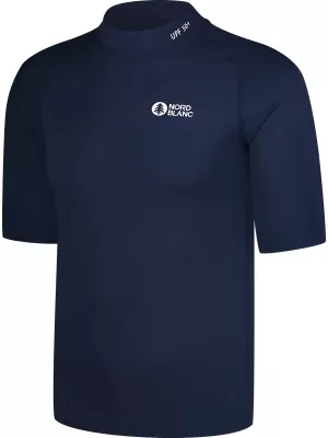 Moška majica z UV zaščito NORDBLANC MARINE NBSMF8089 MODRA