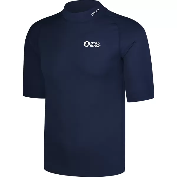  Moška majica z UV zaščito NORDBLANC MARINE NBSMF8089 MODRA 