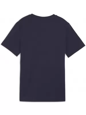 T -majica PUMA TEAMGOAL CASUALS TEE JR 658616_06 PUMA NAVY/PUMA WHITE