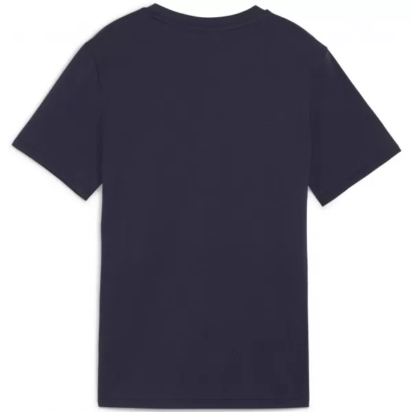  T -majica PUMA TEAMGOAL CASUALS TEE JR 658616_06 PUMA NAVY/PUMA WHITE 
