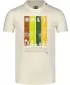 Moška majica s kratkimi rokavi NORBLANC NBSMT8153 KREMNO BELA Nordblanc