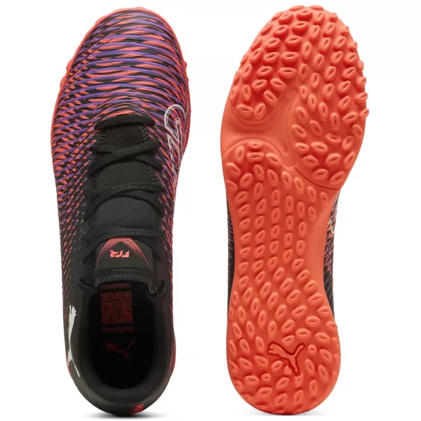  Škornji PUMA FUTURE 8 PLAY TT 108378_01 ČRNO/BELO/ŽAREČE RDEČE 