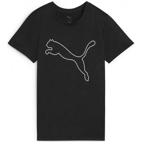  Srajca PUMA TAD ESSENTIAL W HEATHER TEE 525893_01 PUMA BLACK HEATHER 