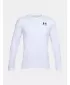 Moška majica s kratkimi rokavi UNDER ARMOUR SPORTSTYLE LEFT CHEST LS 1329585-100 BELA