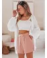 Ženske kratke hlače DSTREET HOT VIBE SY0443 ROZA
