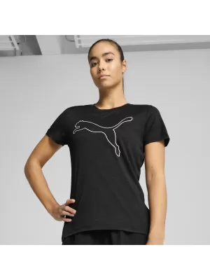 Srajca PUMA TAD ESSENTIAL W HEATHER TEE 525893_01 PUMA BLACK HEATHER