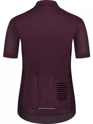 Ženski kolesarski dres NORDBLANC MILE NBSLF8216 TEMNO VIJOLIČNA