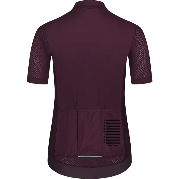  Ženski kolesarski dres NORDBLANC MILE NBSLF8216 TEMNO VIJOLIČNA 