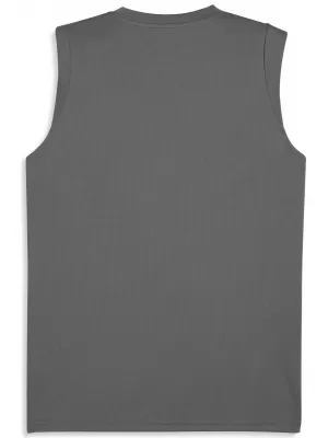 Moški dres PUMA TEAMCUP TRAINING SL JERSEY 659168_13 FLAT MEDIUM GRAY/ RAVNO SREDNJE SIVA/PUMA SREBRO