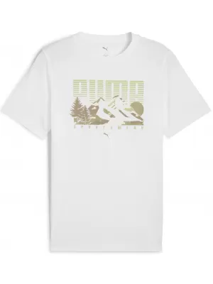 Srajca PUMA GRAPHICS MOUNTAIN TEE 684828_02 PUMA BELA