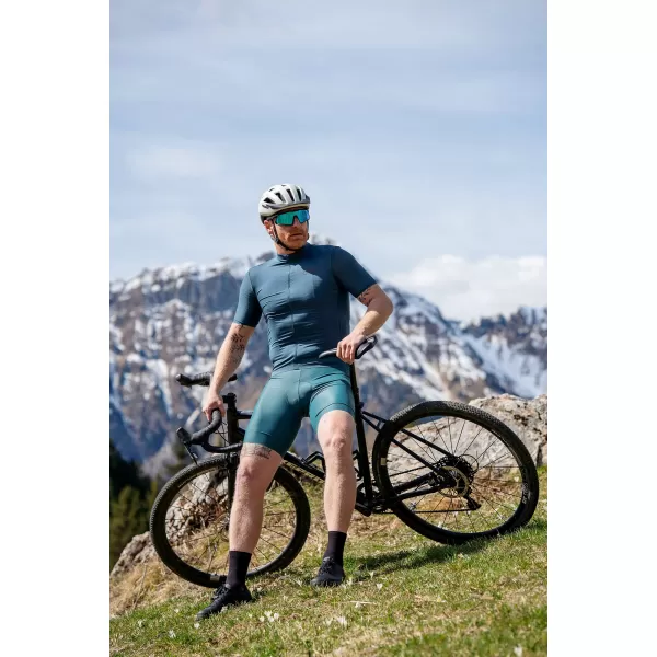  Moške kolesarske hlače NORDBLANC EXALT NBSPM8217 ZELENA 