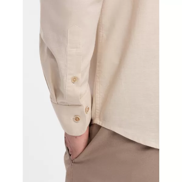  Srajca OMBRE OM-SHCS-0134 SMETANA 