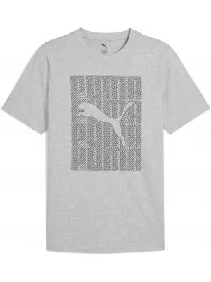 Srajca PUMA GRAPHICS WORDING TEE 684825_04 SVETLO SIVA HEATHER
