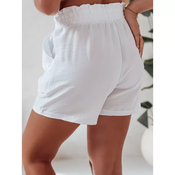  Ženske kratke hlače DSTREET OWN STYLE SY0456 BELA 