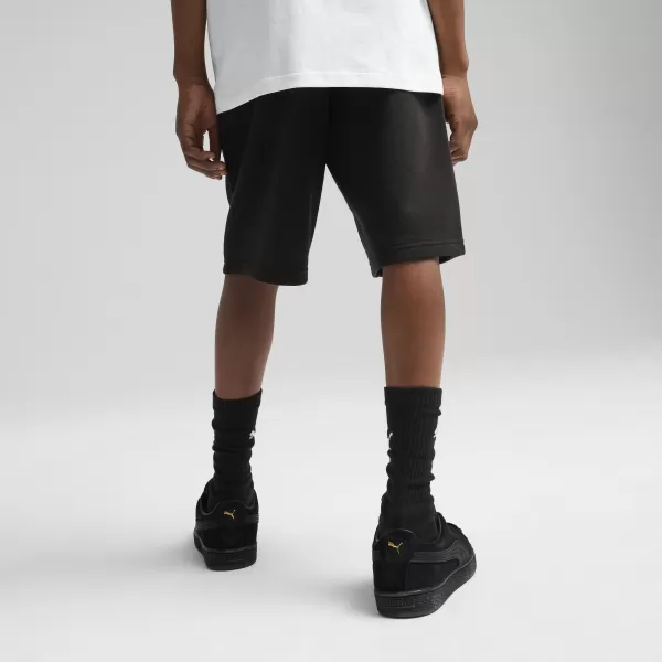  Kratke hlače PUMA MID90S LONG SHORTS 685151_01 PUMA ČRNA 