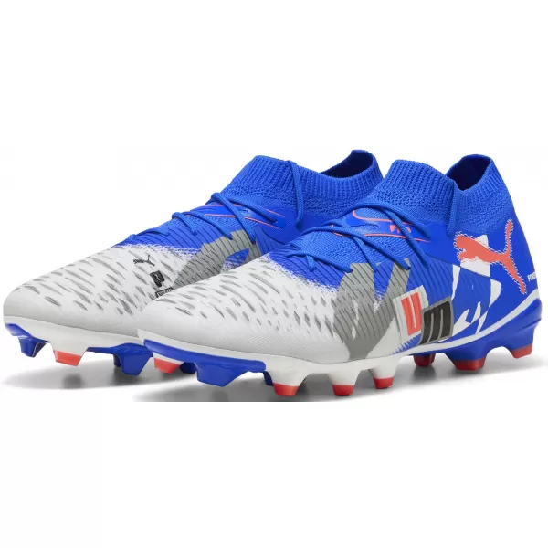  Škornji PUMA FUTURE 8 MATCH FOREVER FG/AG 108423_01 BELA/MODRA/SIVA/ČRNA/RDEČA 