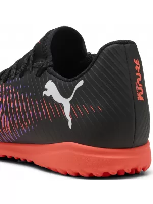 Škornji PUMA FUTURE 8 PLAY TT 108378_01 ČRNO/BELO/ŽAREČE RDEČE