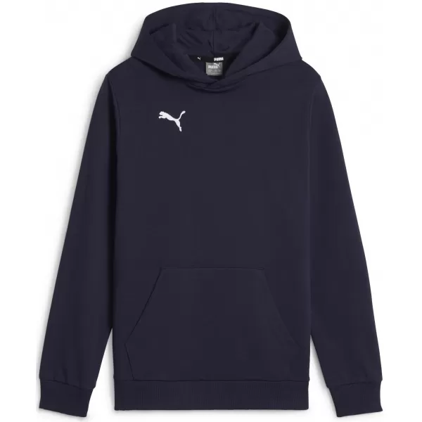  Otroška trenirka PUMA TEAMGOAL CASUALS HOODY JR 658619_06 PUMA NAVY/PUMA WHITE 