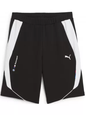 Kratke hlače PUMA BMW MMS SWEAT SHORTS 630618_01 PUMA ČRNA