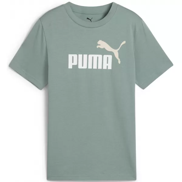  T -majica PUMA ESS 2 COLOR NO.1 LOGO TEE 685778_30 ZELENA LUNA 