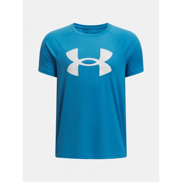  Fantovska majica s kratkimi rokavi UNDER ARMOUR TECH BIG LOGO SS 1363283-453 MODRA 