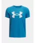 Fantovska majica s kratkimi rokavi UNDER ARMOUR TECH BIG LOGO SS 1363283-453 MODRA
