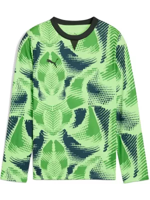 Otroški dres PUMA TEAMTARGET GK LS JERSEY JR 706521_20 FIZZY LIME / FIZZY LIME / PUMA ČRNA