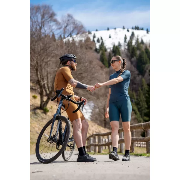  Ženske kolesarske hlače NORDBLANC ATLAS NBSPL8218 ZELENA 
