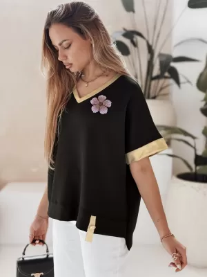 Srajca DSTREET SHINE LOVE UY2912 ČRN