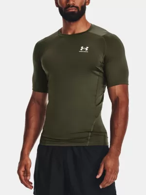 Moška majica s kratkimi rokavi UNDER ARMOUR HG ARMOUR COMP SS 1361518-390 ZELENA
