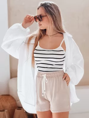 Ženske kratke hlače DSTREET HOT VIBE SY0441 KHAKI