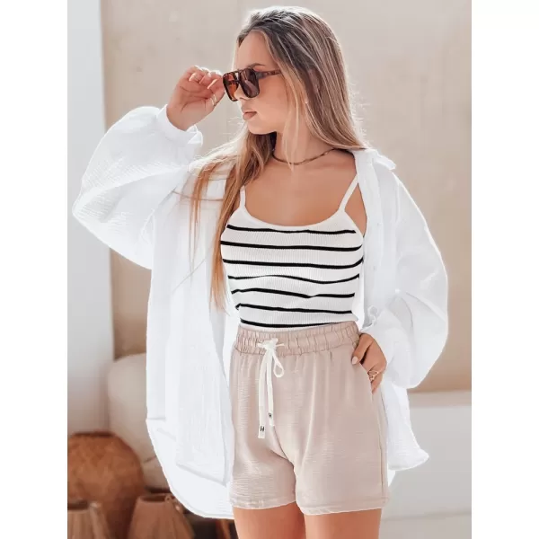  Ženske kratke hlače DSTREET HOT VIBE SY0441 KHAKI 