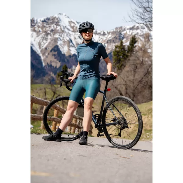  Ženski kolesarski dres NORDBLANC MILE NBSLF8216 ZELENA 