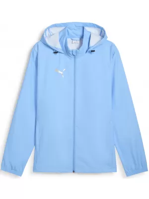 Windbreaker PUMA TEAMADDITIONS ALLWEATHER JKT 659169_18 TEAM LIGHT BLUE/ TEAM LIGHT BLUE/PUMA SILVER